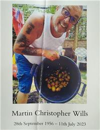 Martin Wills 1956-2023